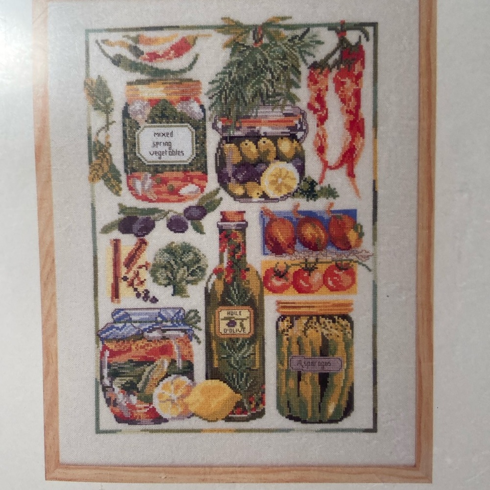DMC Conserves de‎ Legumes “tinned vegetables” 17 x 13 G2